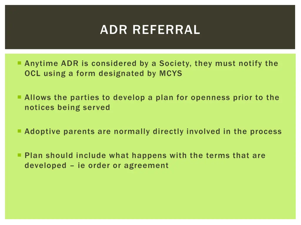 adr referral