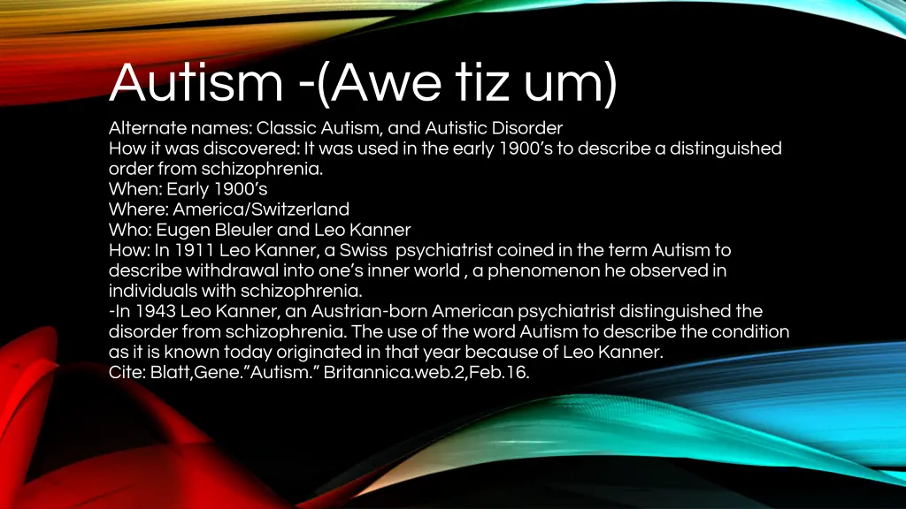 autism awe tiz um alternate names classic autism