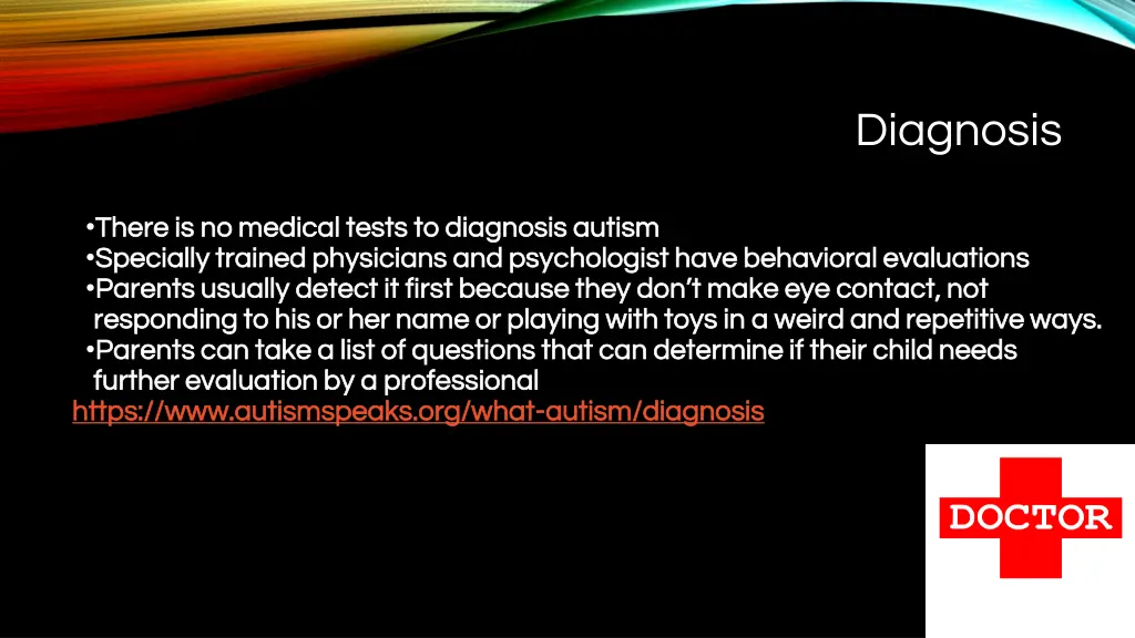 diagnosis