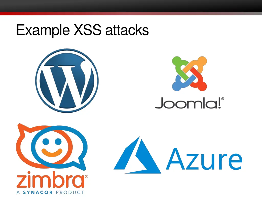 example xss attacks