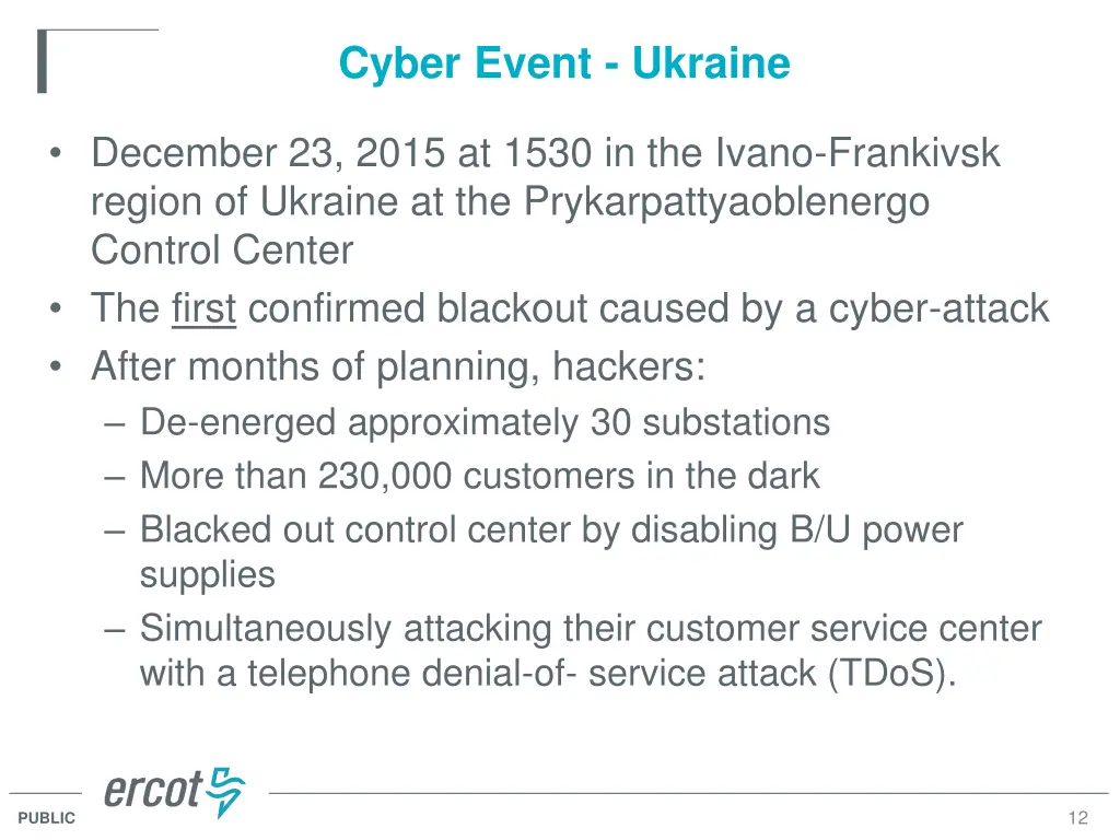 cyber event ukraine