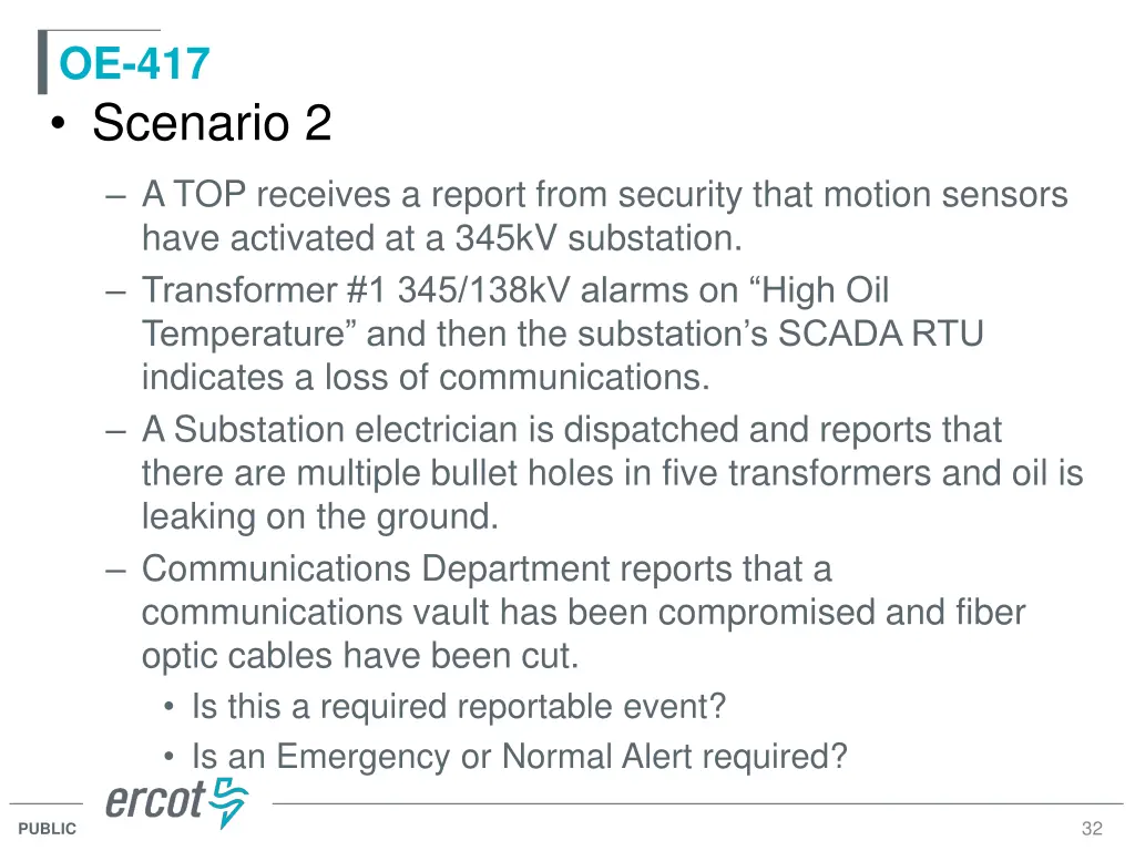 oe 417 scenario 2