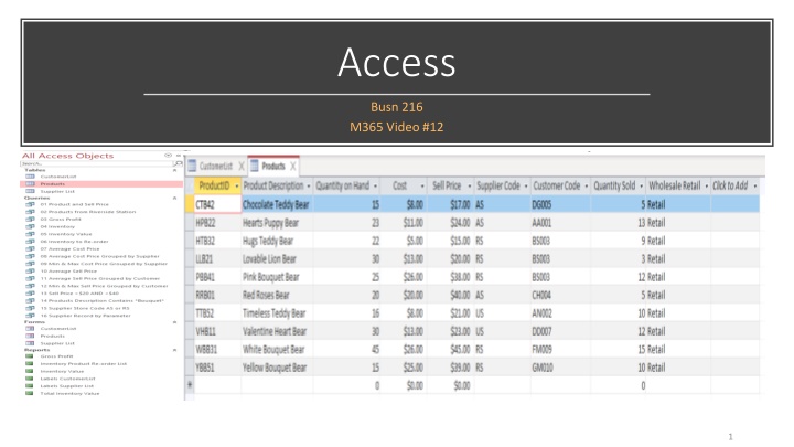 access