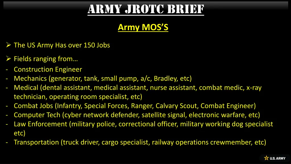 army jrotc brief 3