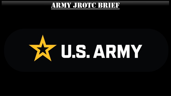 army jrotc brief