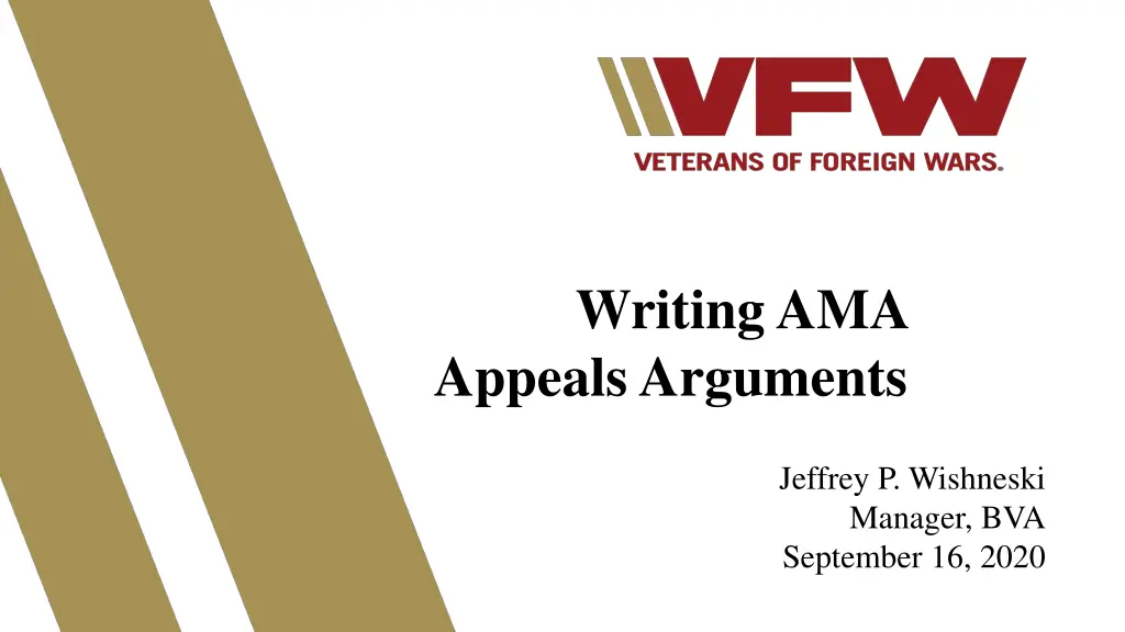 writing ama appeals arguments