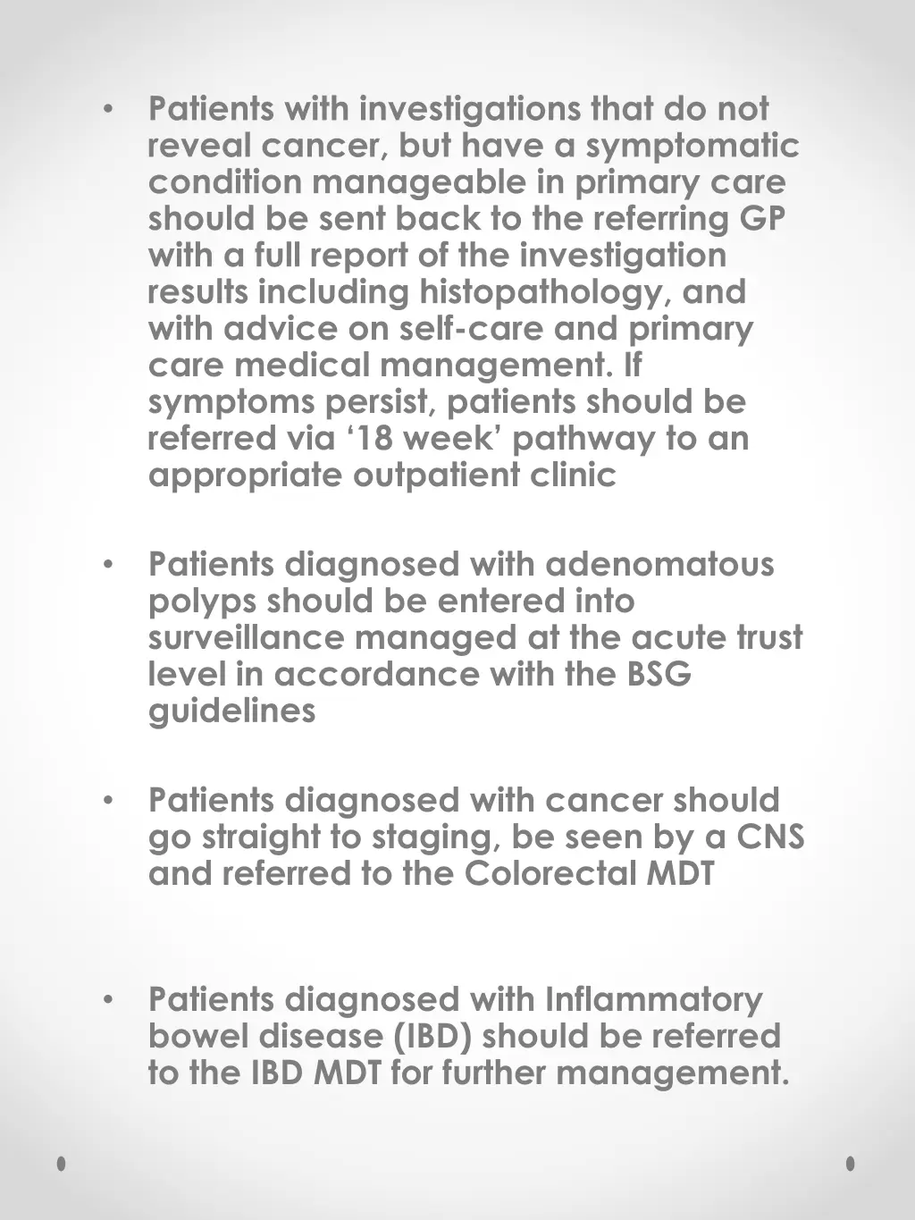 patients with investigations that do not reveal