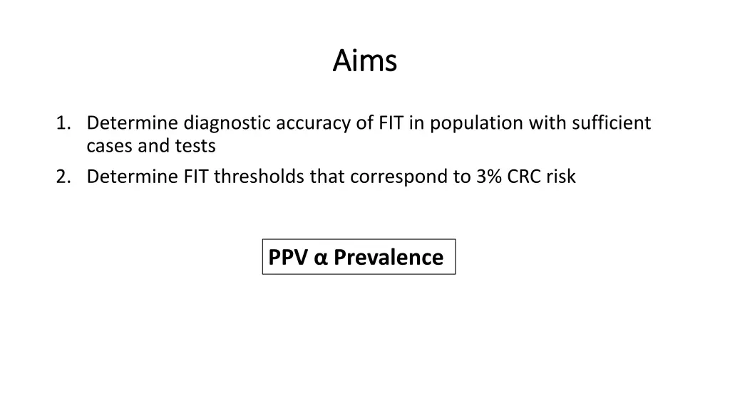 aims aims