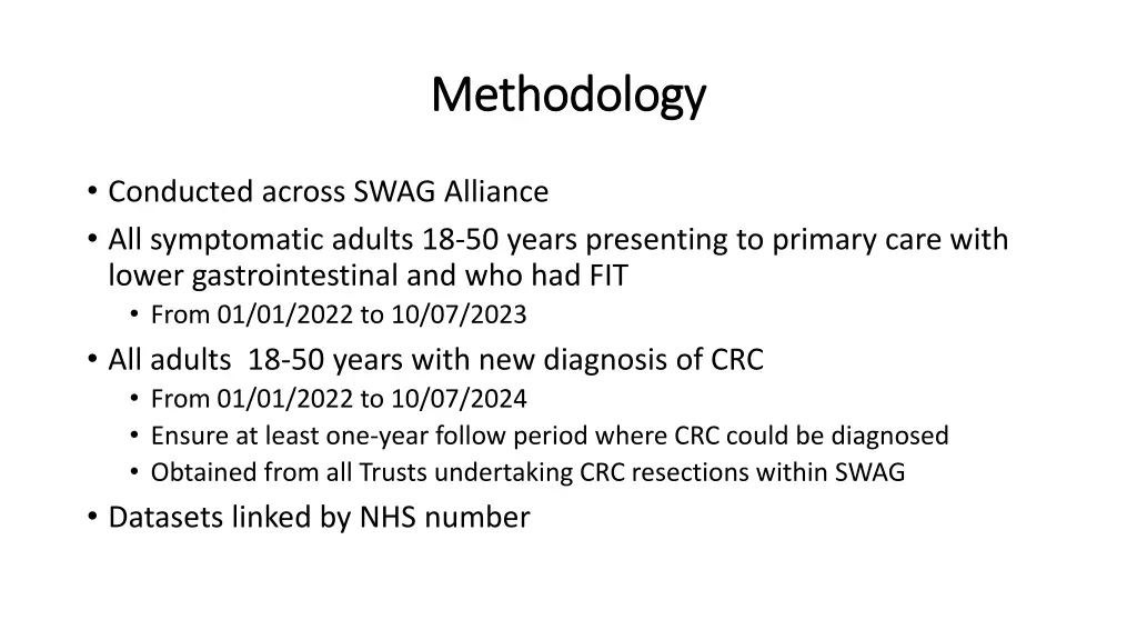 methodology methodology