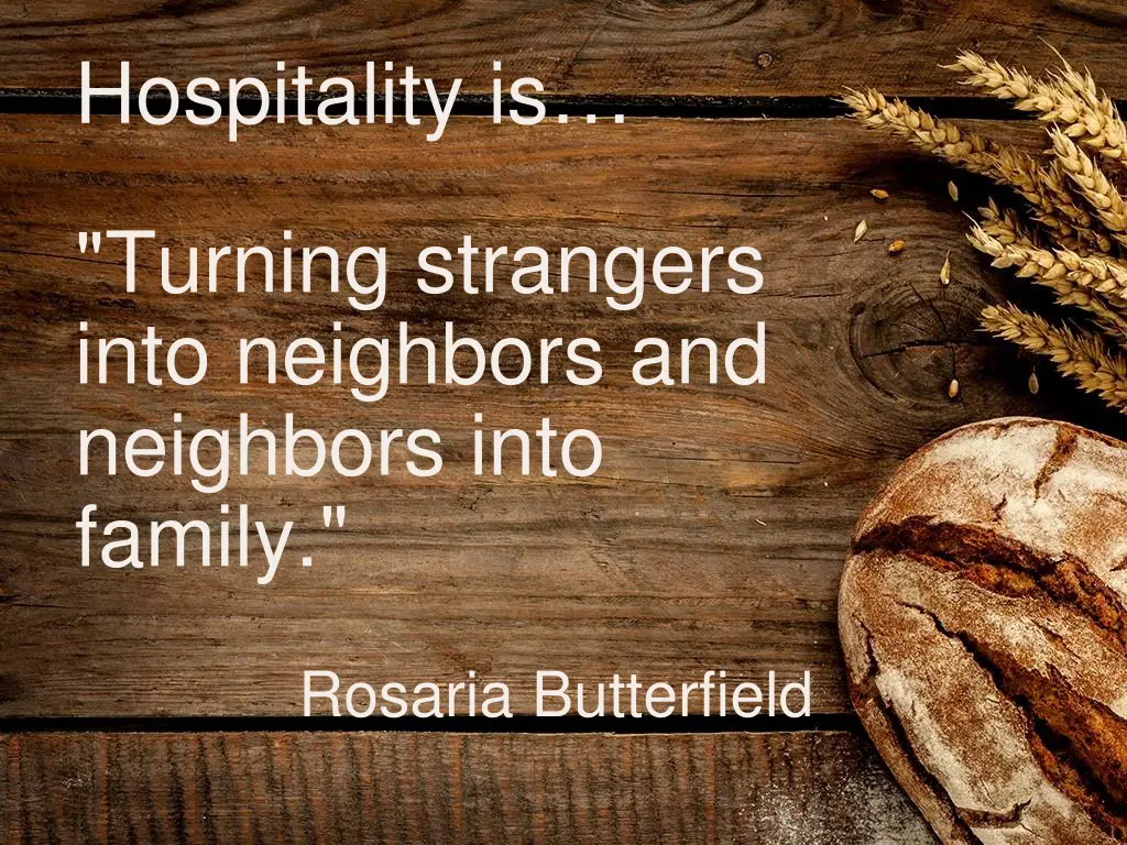 hospitality is