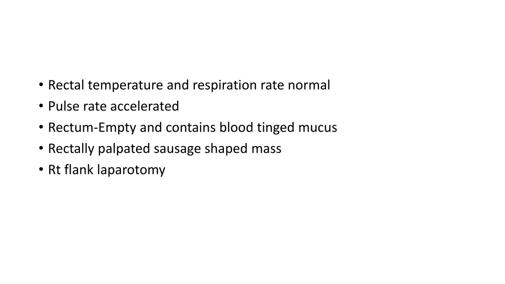rectal temperature and respiration rate normal