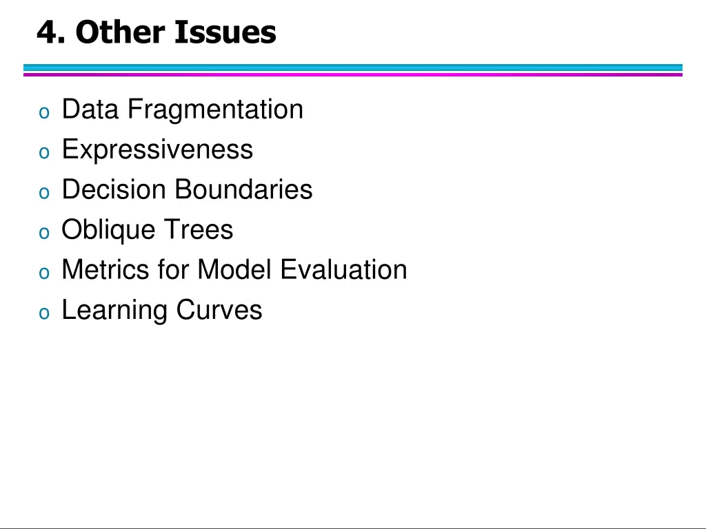 4 other issues