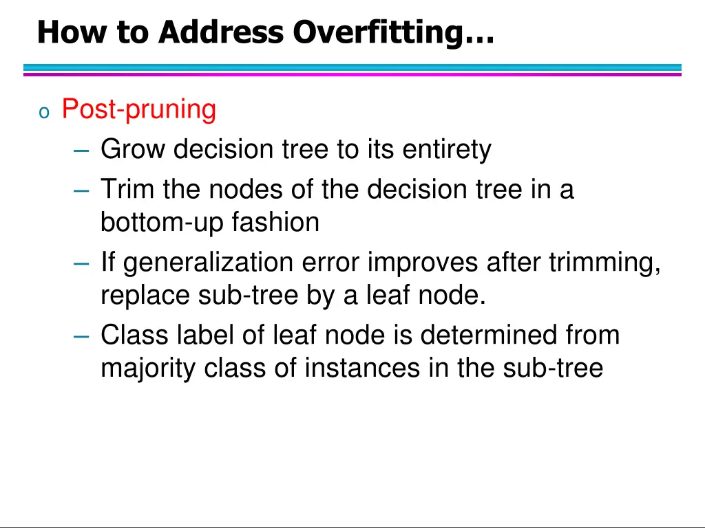 how to address overfitting 1