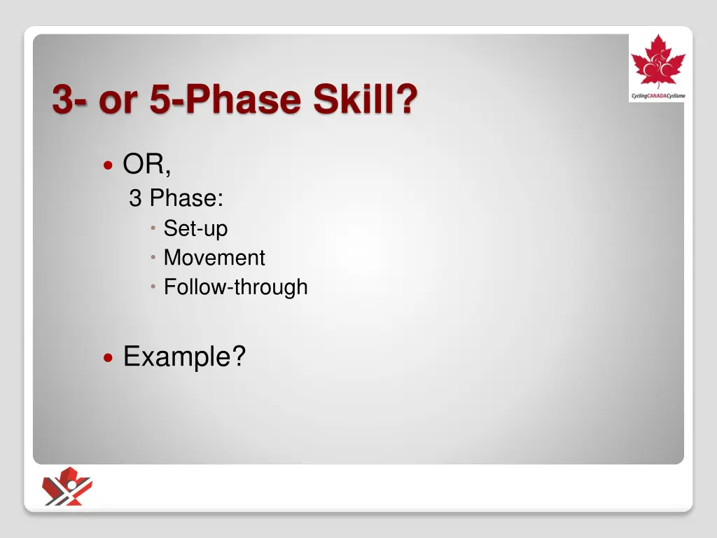 3 or 5 phase skill 1