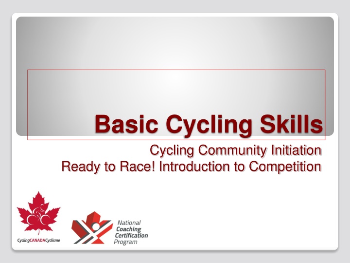 basic cycling skills cycling community initiation