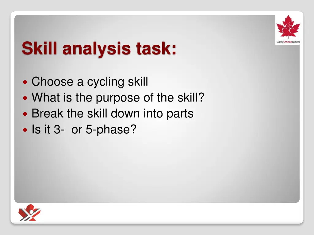 skill analysis task