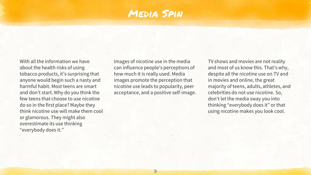 media spin