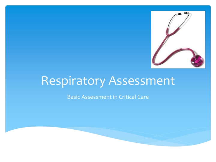 respiratory assessment