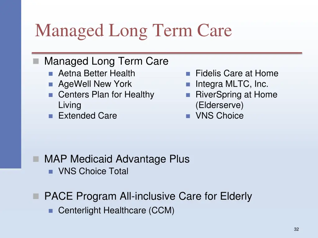 managed long term care 1