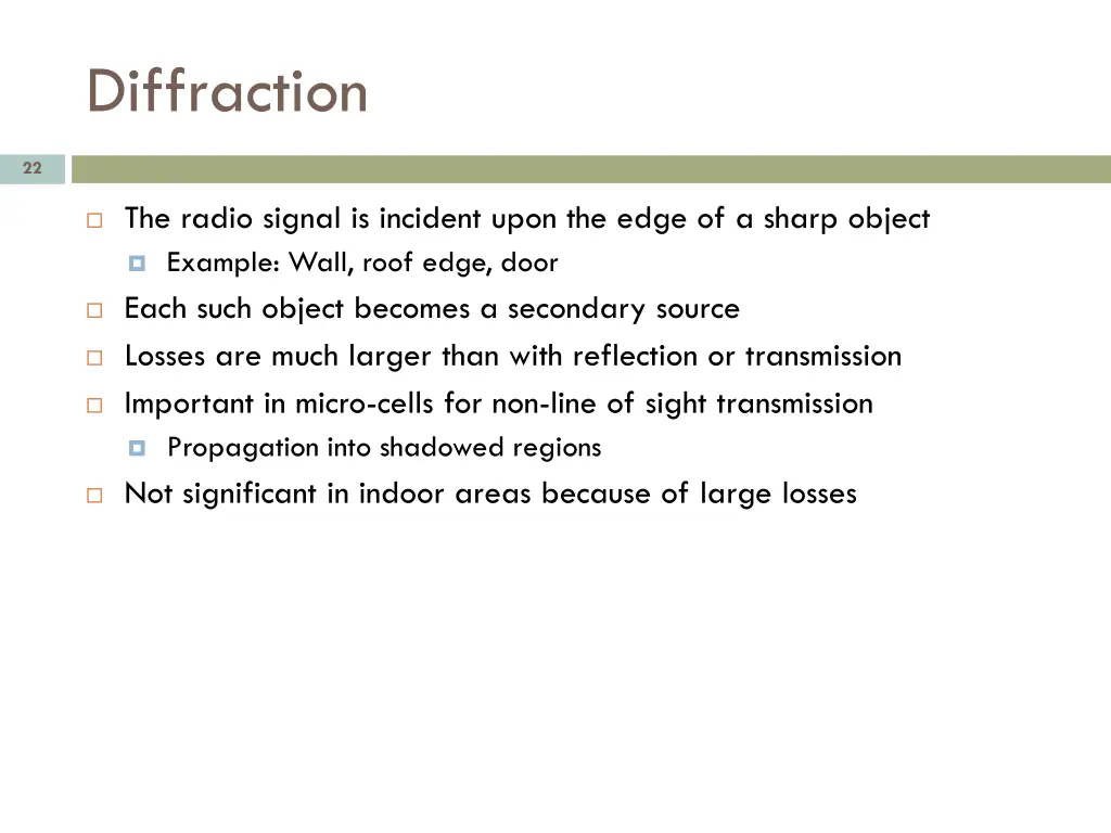 diffraction