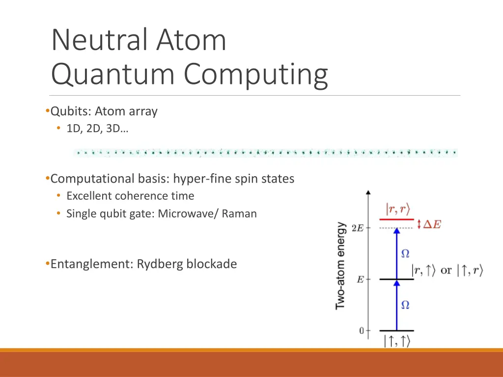 neutral atom quantum computing