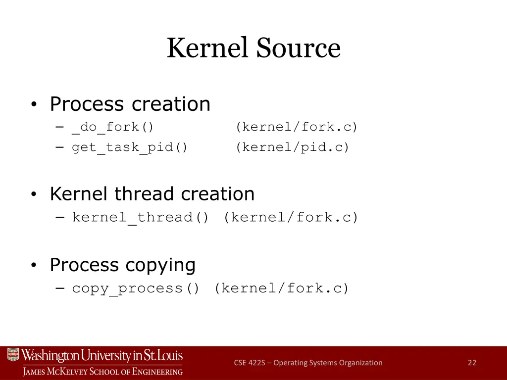 kernel source