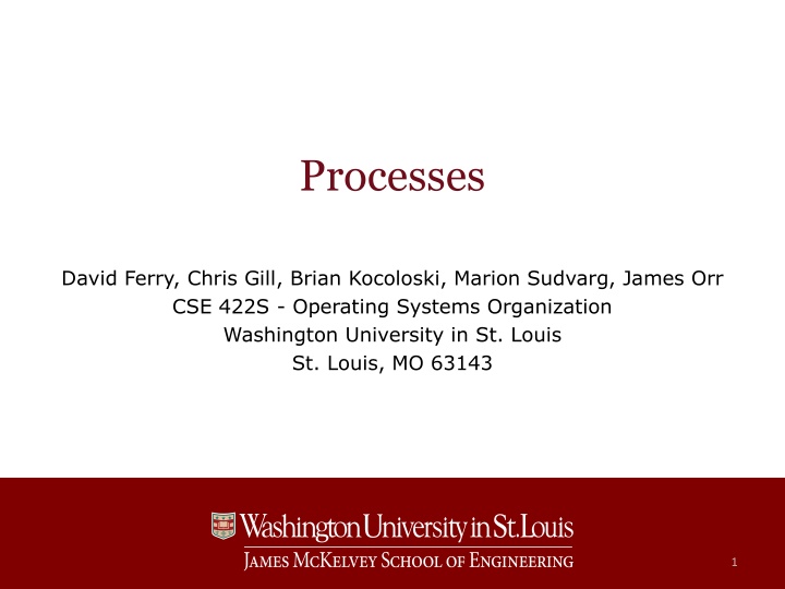 processes