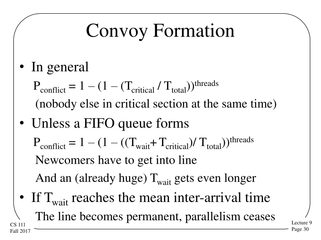 convoy formation