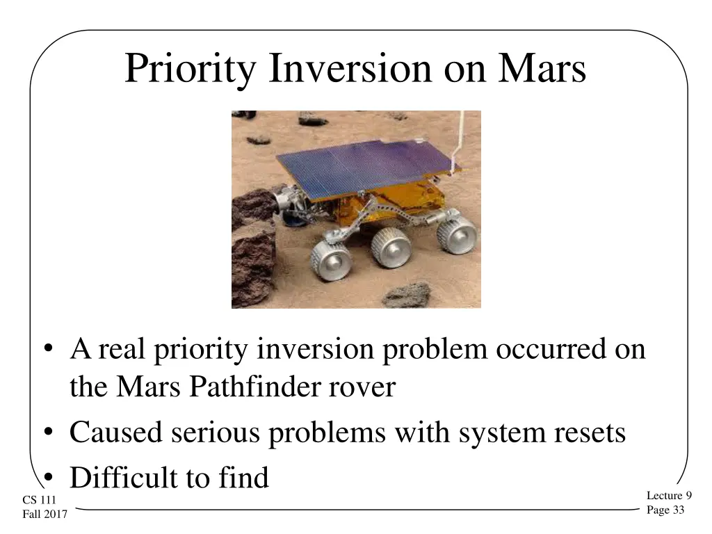 priority inversion on mars