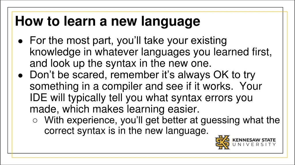 how to learn a new language