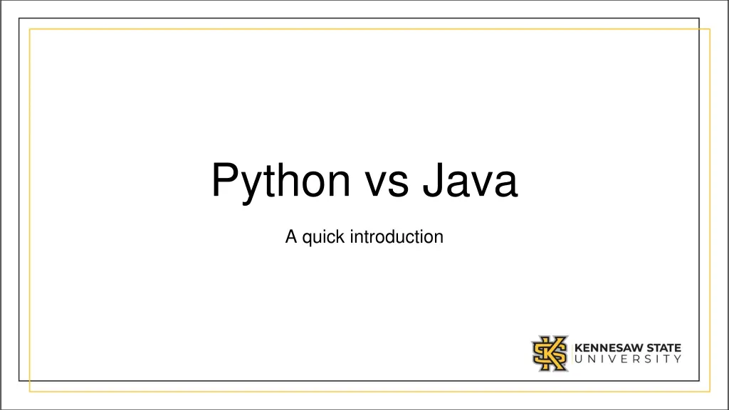 python vs java
