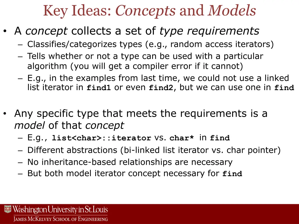 key ideas concepts and models a concept collects