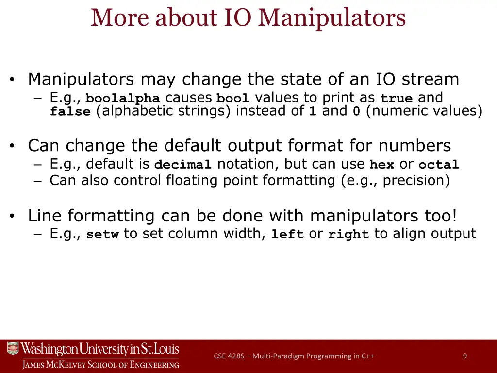 more about io manipulators