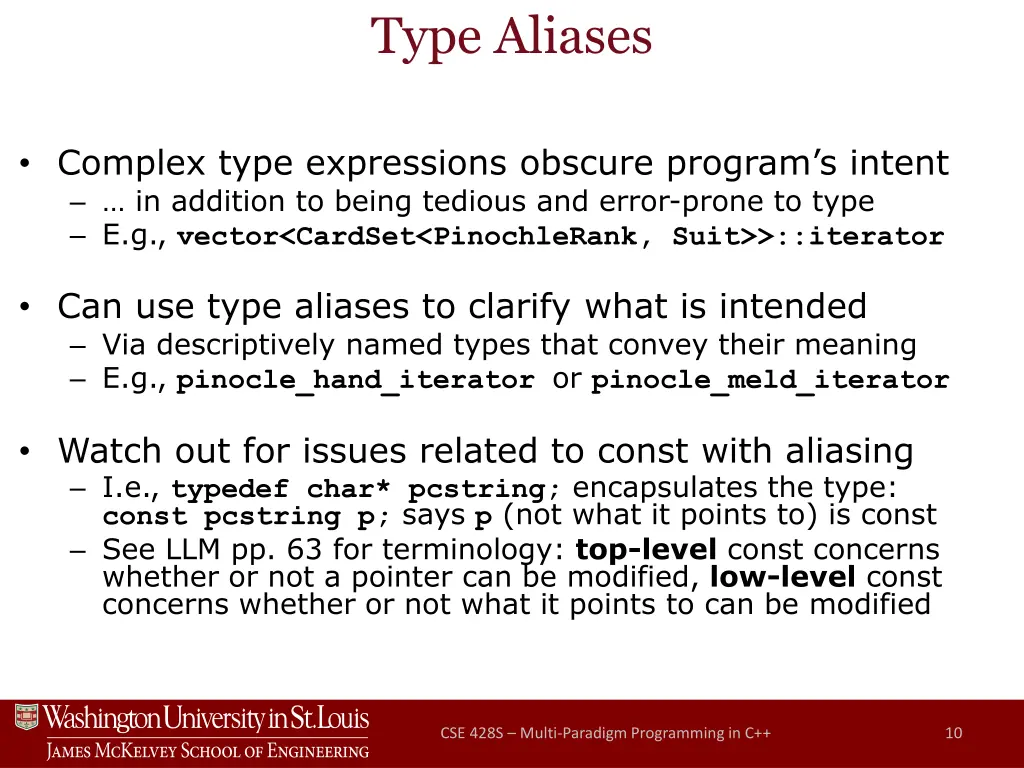 type aliases