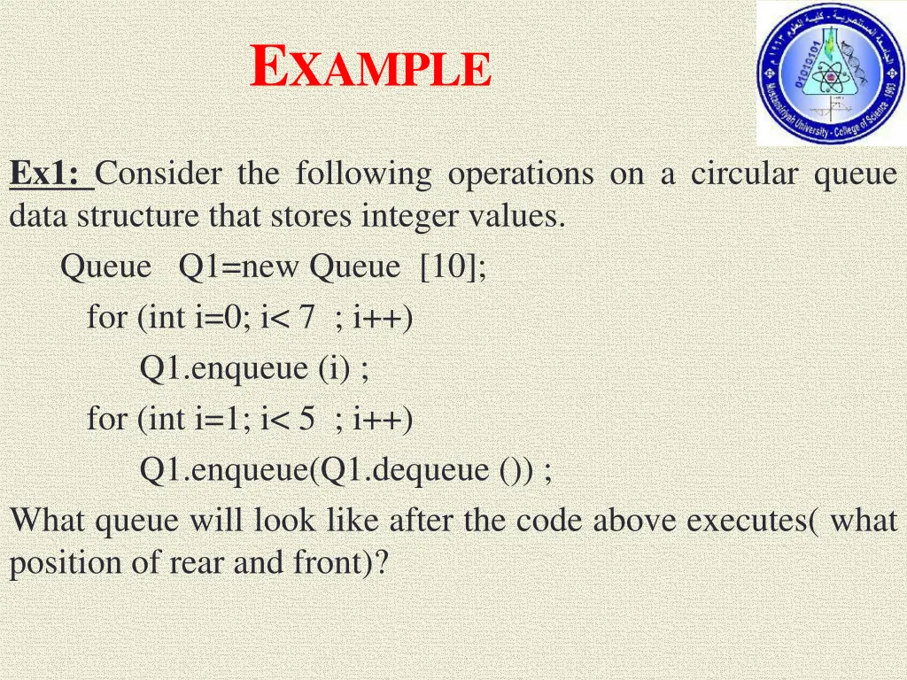 e xample