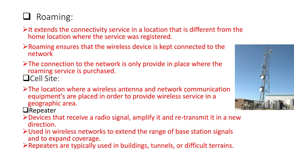 roaming it extends the connectivity service