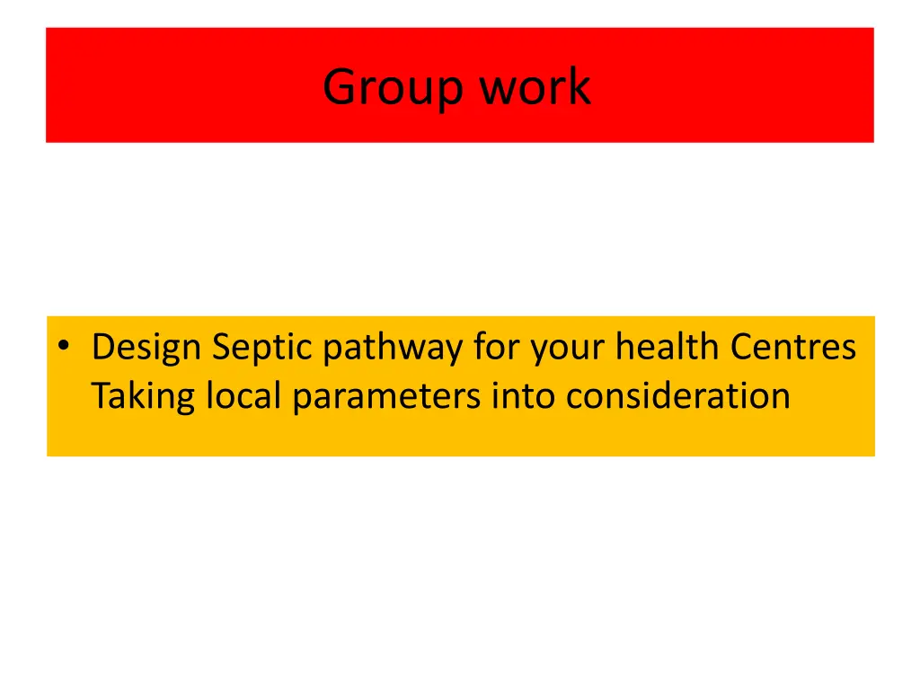 group work