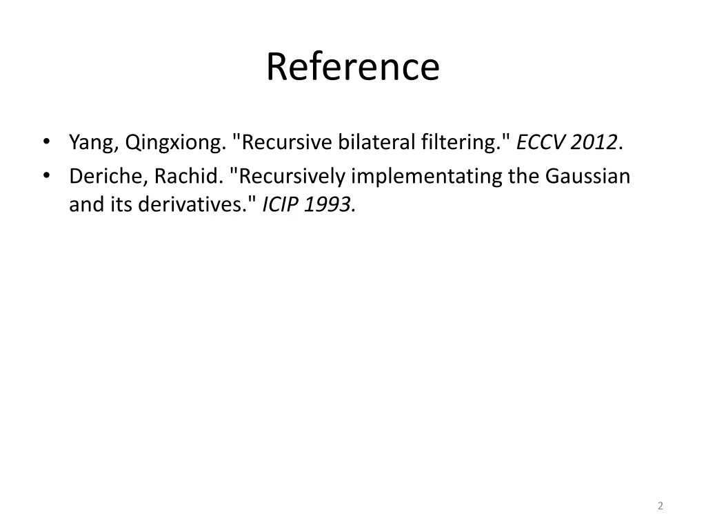 reference