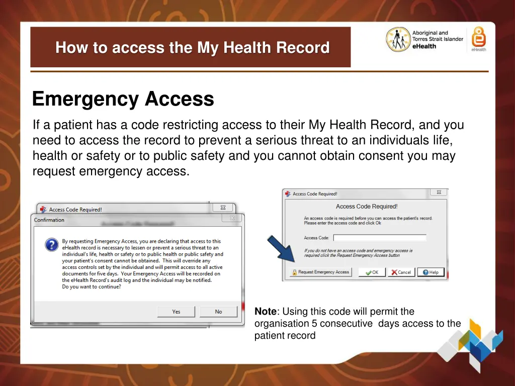 how to access the my health record 1