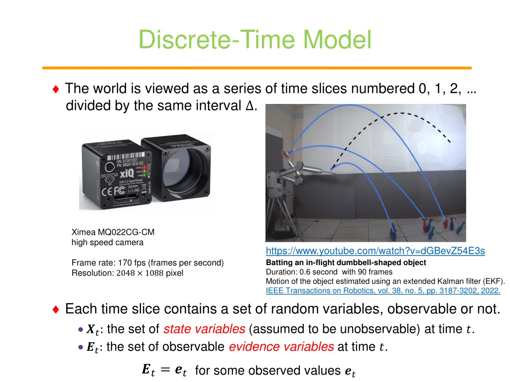 discrete time model