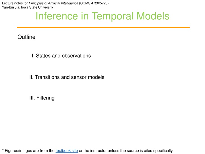 lecture notes for principles of artificial