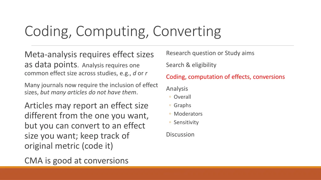 coding computing converting