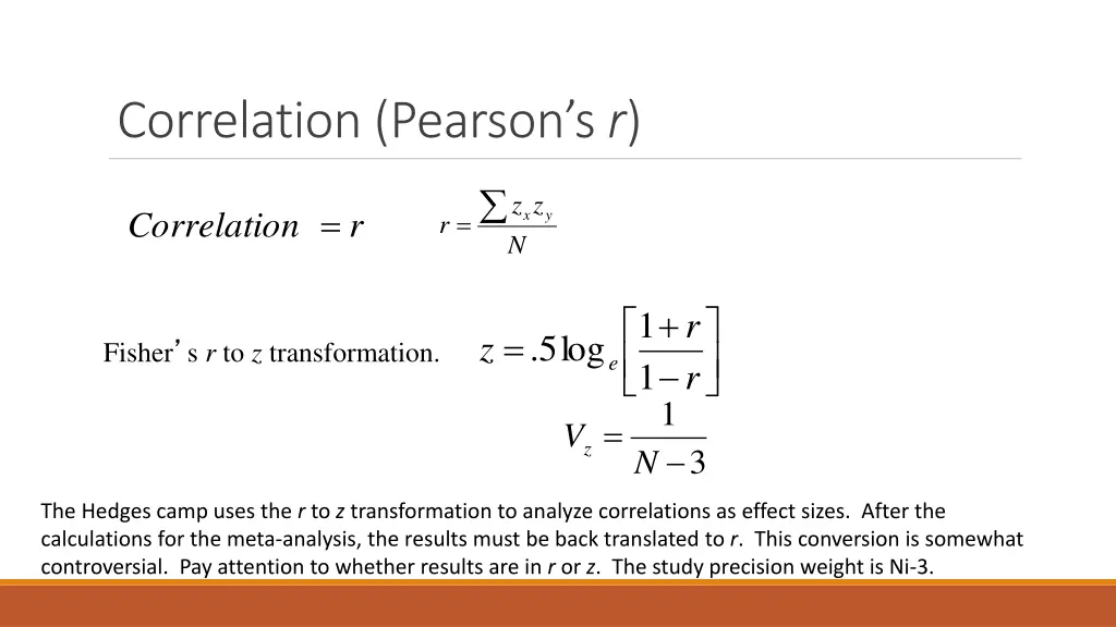 correlation pearson s r