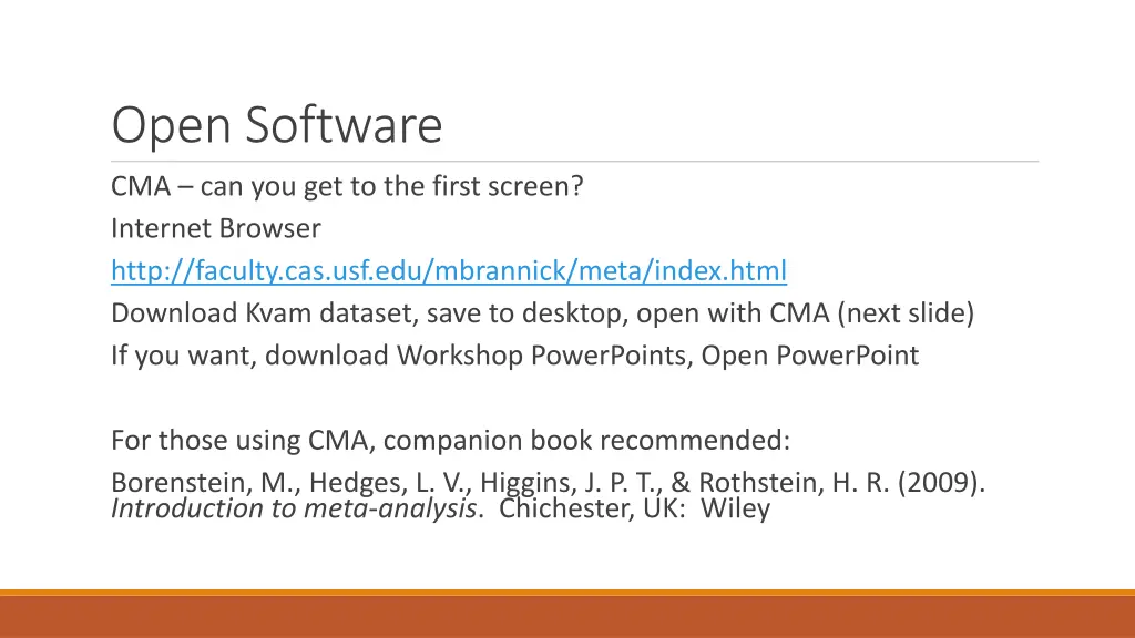 open software