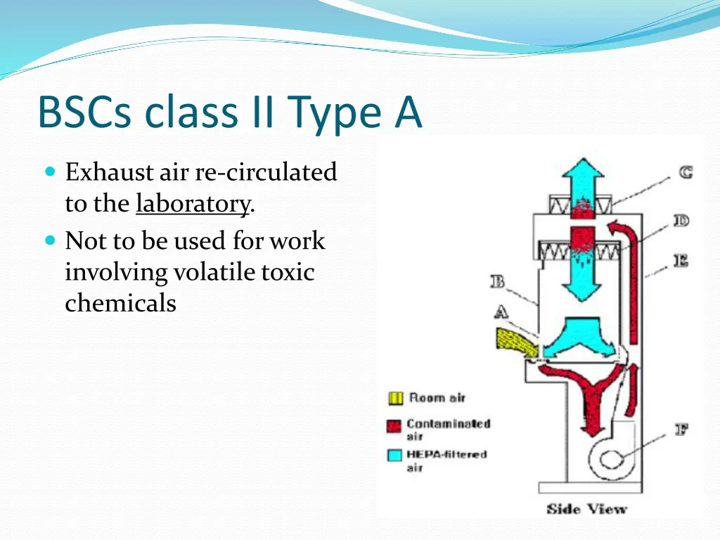 bscs class ii type a