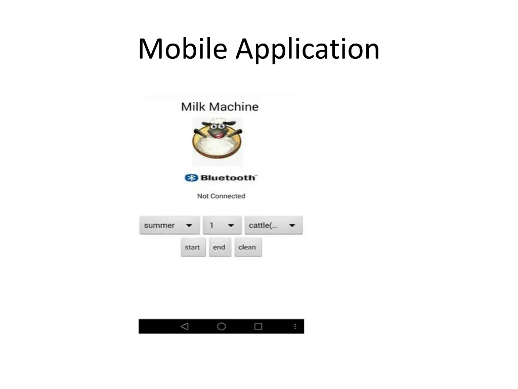 mobile application