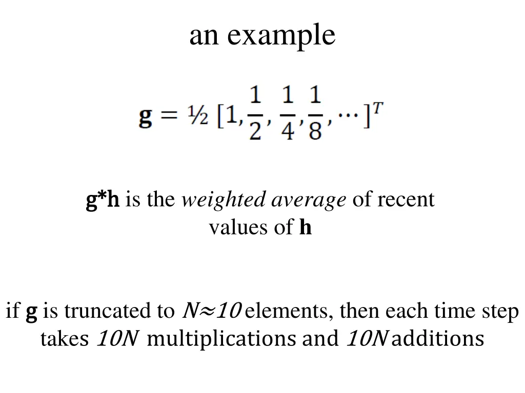 an example