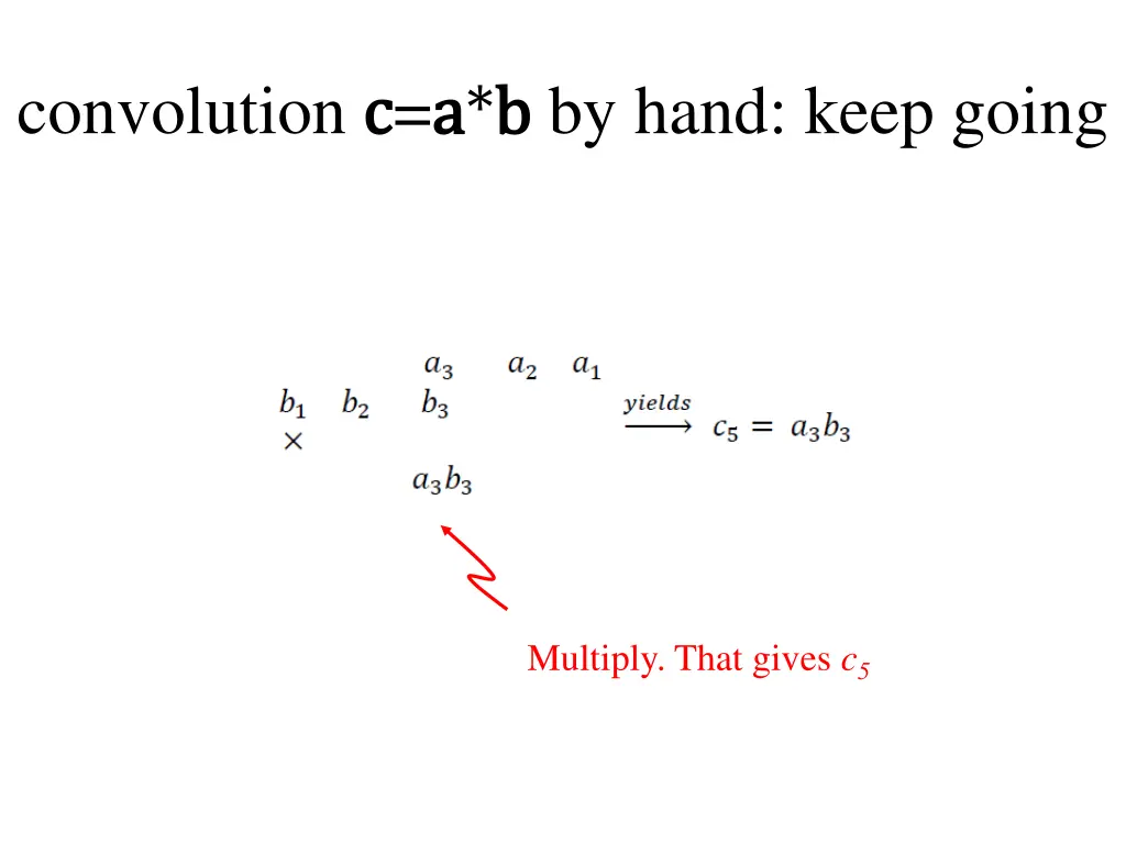 convolution c c a a b b by hand keep going