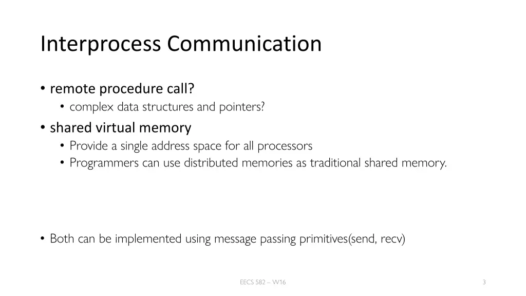 interprocess communication
