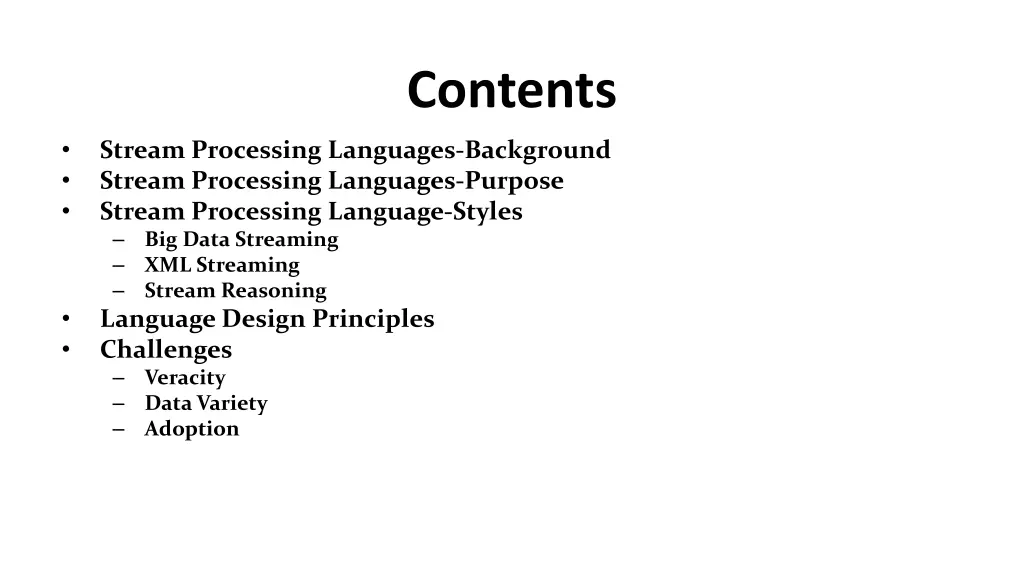 contents